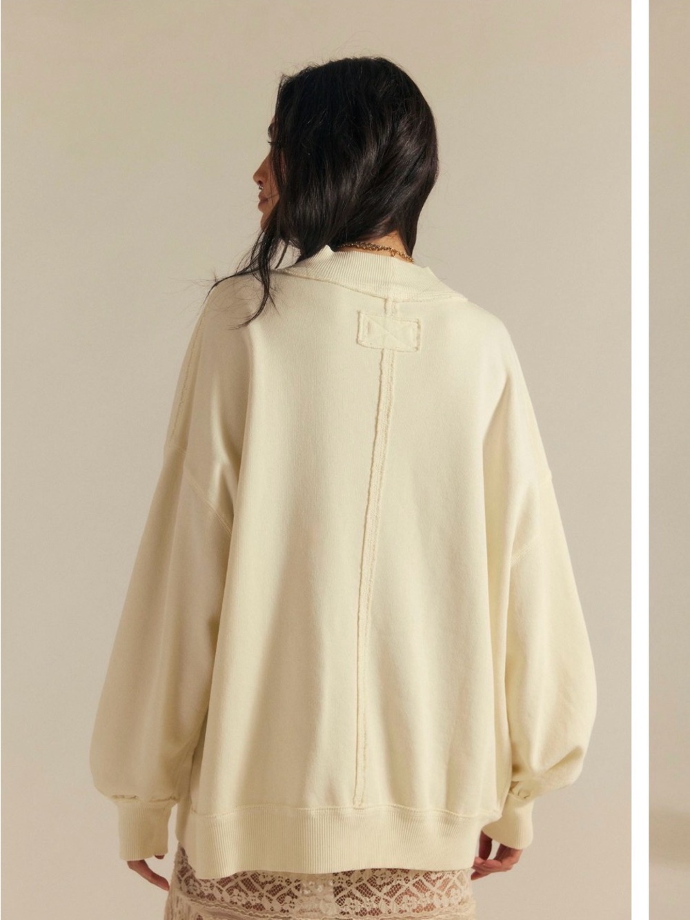 FREE PEOPLE Palm Springs pullover size L - Picture 2 of 4